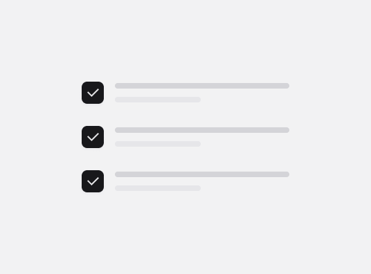 Checkboxes demo